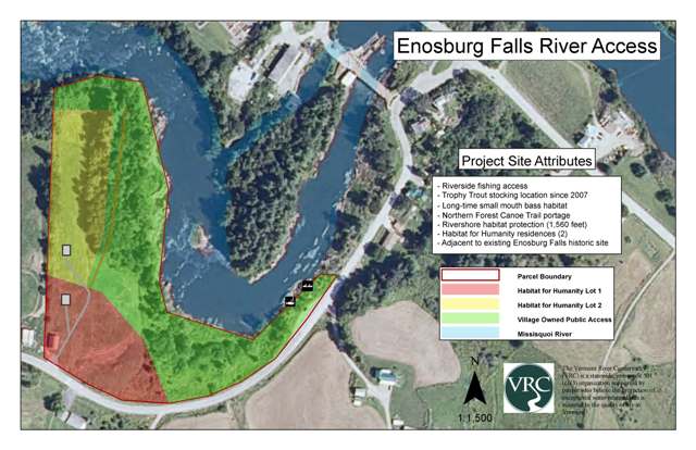 Enosburg Falls property map