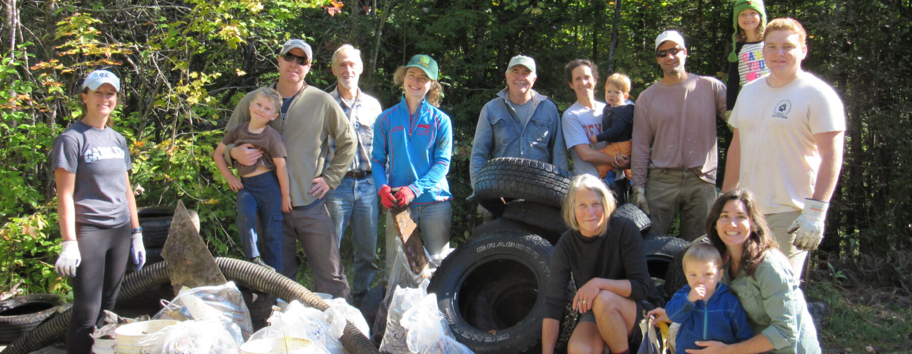 Vermont river clean up crew