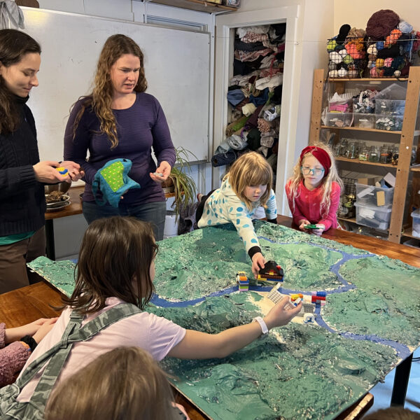 We recently taught an after-school class about rivers and flooding. 