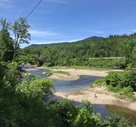 A portion of the Ridley Brook Conservation project: 62 acres added to Camels Hump State Park.